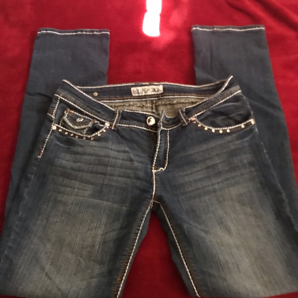 🌈⭐️🎈🛍 Silver Diva Jeans